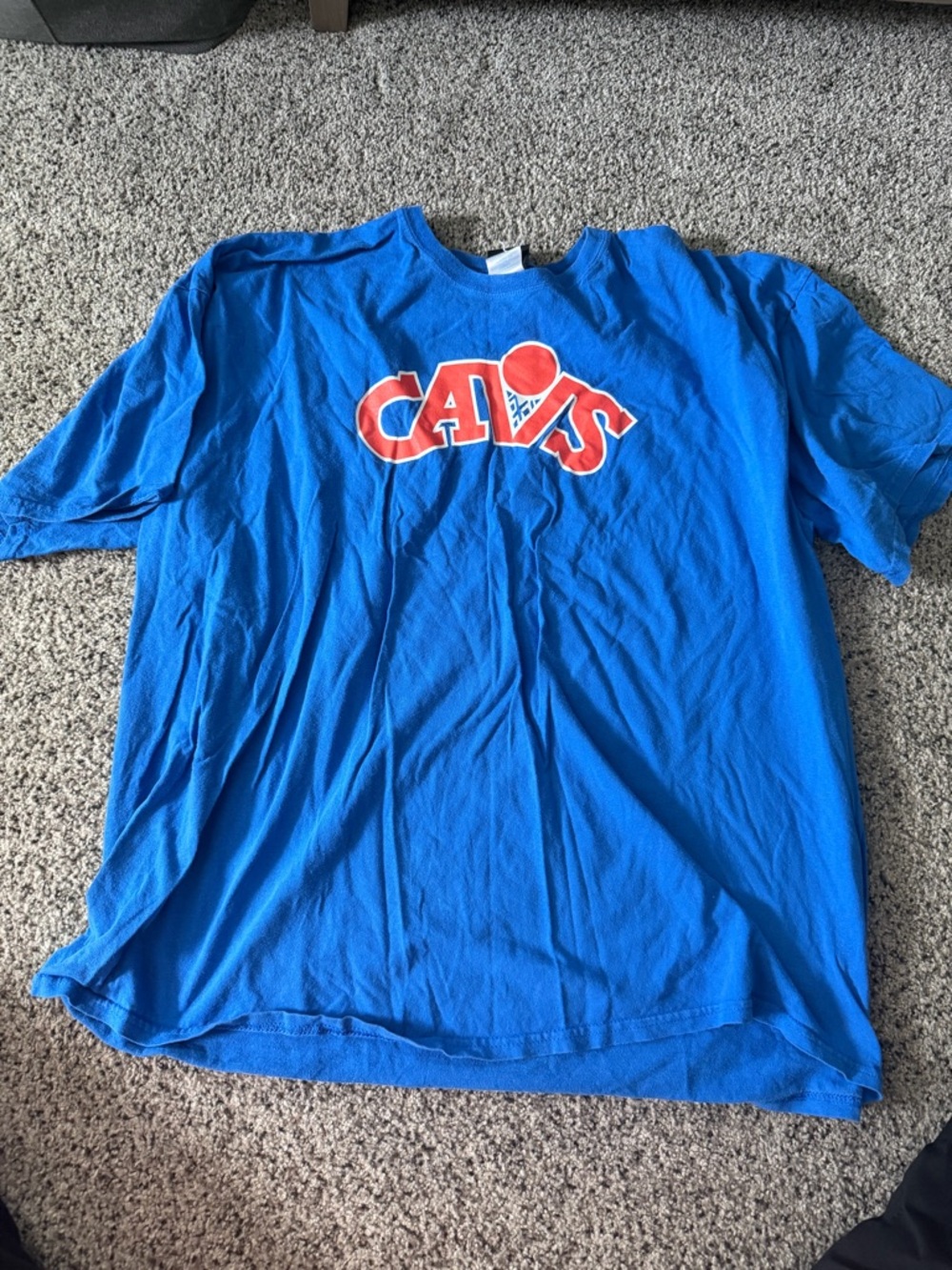 Blue 'Cavs' Graphic T-Shirt